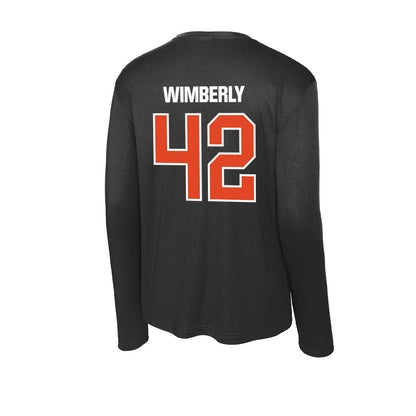 UTSA - NCAA Football : Daemian Wimberly - Activewear Long Sleeve T-Shirt-1