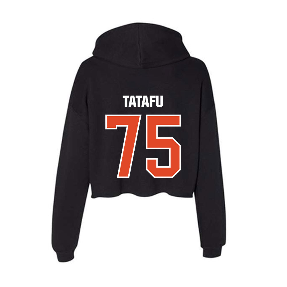UTSA - NCAA Football : Venly Tatafu - Women's Crop Fleece Hoodie-1
