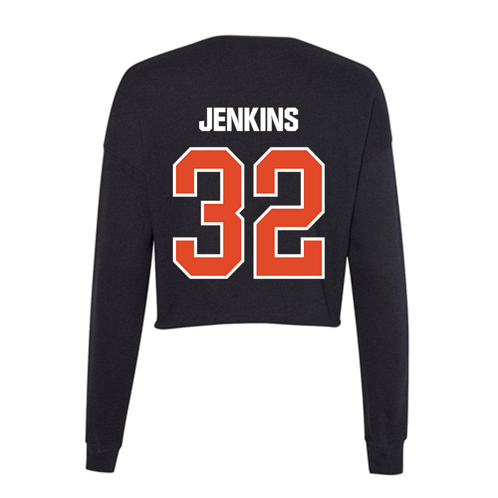 UTSA - NCAA Women's Basketball : Jordyn Jenkins - Women's Cropped Crew Fleece-1