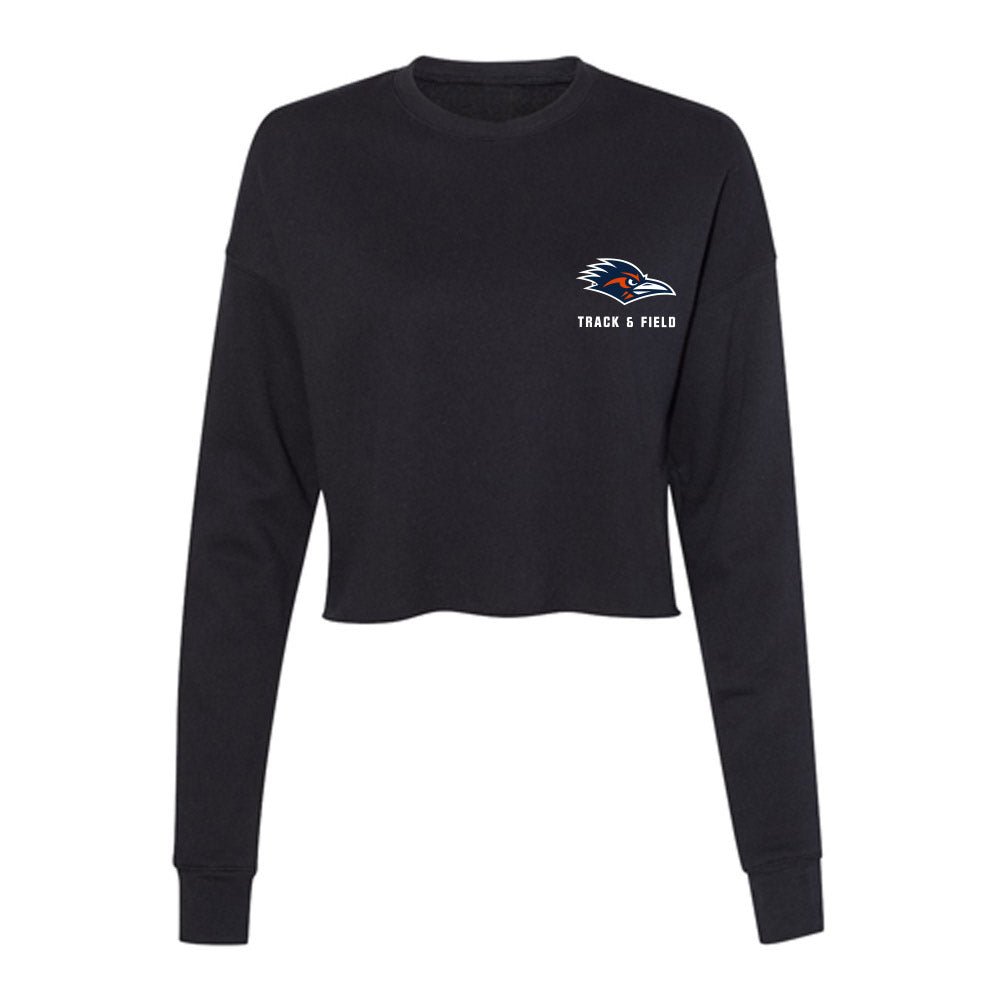 UTSA - NCAA Women's Track & Field : Leah Smith - Women's Cropped Crew Fleece-0