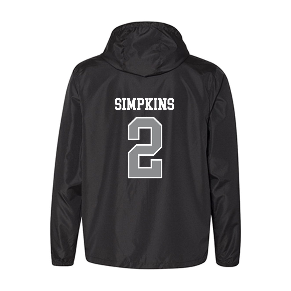 Seton Hall - NCAA Men's Basketball : Tajuan Simpkins - Windbreaker-1