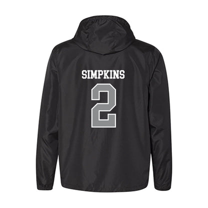 Seton Hall - NCAA Men's Basketball : Tajuan Simpkins - Windbreaker-1