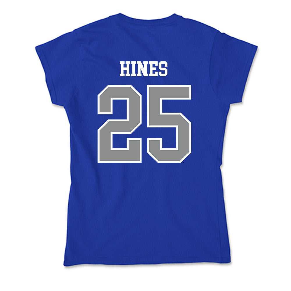 Seton Hall - NCAA Men's Basketball : Na'Jai Hines - Soft Style Women’s T-Shirt-1