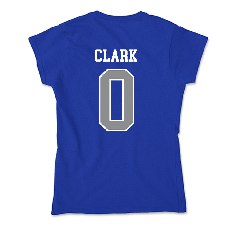 Seton Hall - NCAA Men's Basketball : Adam Clark - Soft Style Women’s T-Shirt-1