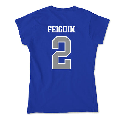 Seton Hall - NCAA Men's Soccer : Nicolas Feiguin - Soft Style Women’s T-Shirt-1