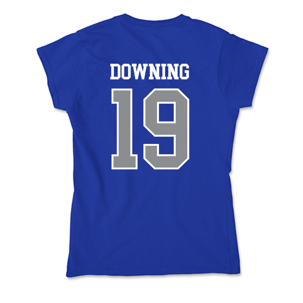 Seton Hall - NCAA Baseball : John Downing - Soft Style Women’s T-Shirt-1