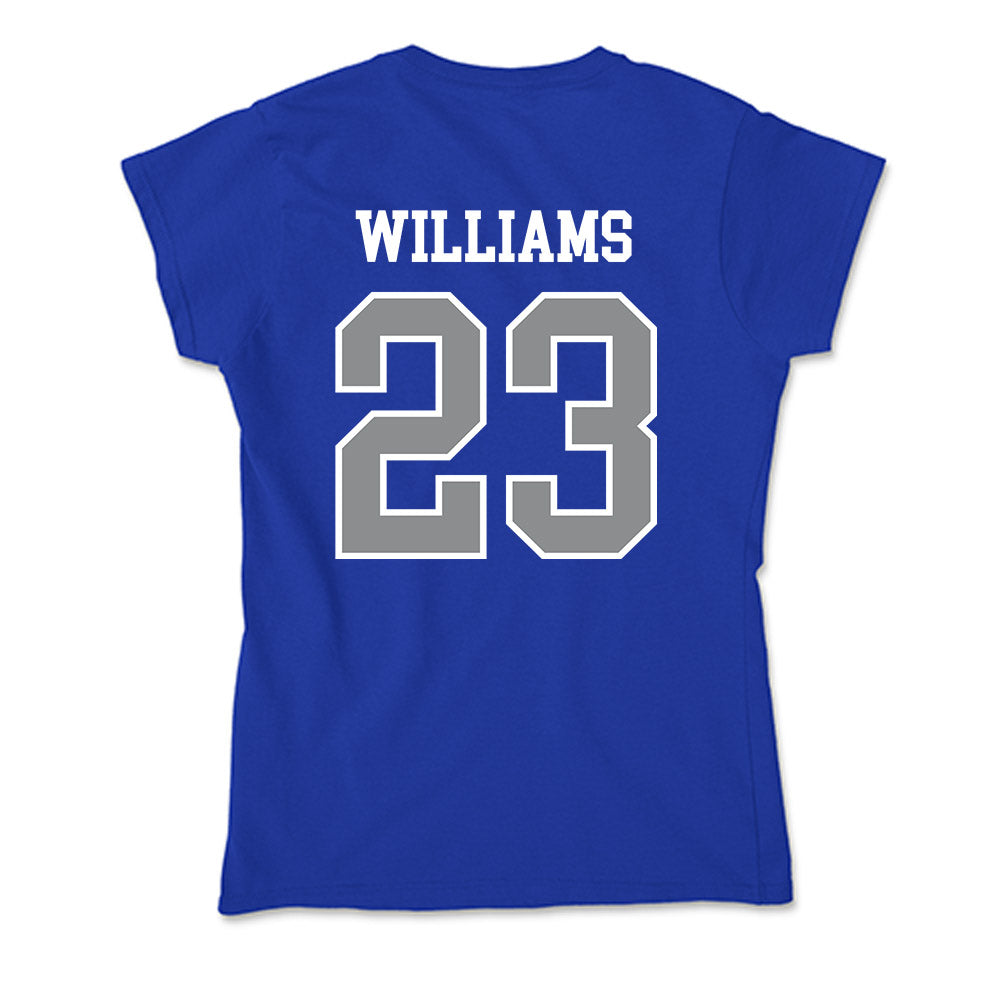 Seton Hall - NCAA Men's Basketball : Mike Williams - Soft Style Women’s T-Shirt-1