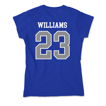 Seton Hall - NCAA Men's Basketball : Mike Williams - Soft Style Women’s T-Shirt-1