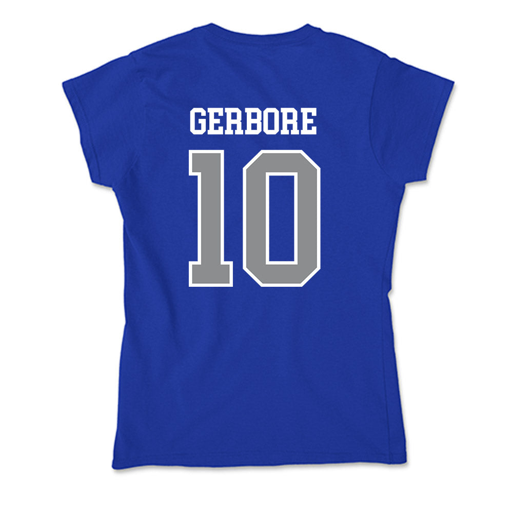 Seton Hall - NCAA Men's Soccer : Hugo Gerbore - Soft Style Women’s T-Shirt-1