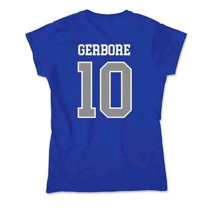 Seton Hall - NCAA Men's Soccer : Hugo Gerbore - Soft Style Women’s T-Shirt-1