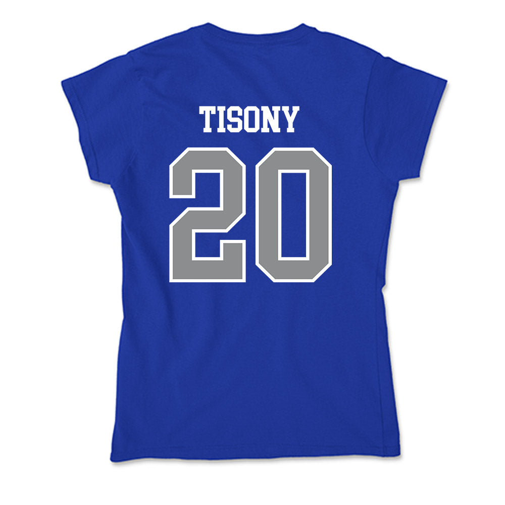 Seton Hall - NCAA Men's Soccer : Aidan Tisony - Soft Style Women’s T-Shirt-1