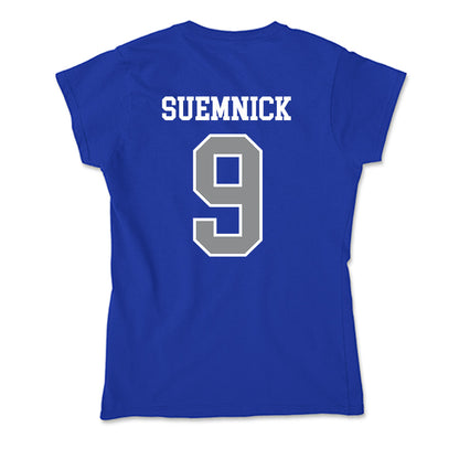 Seton Hall - NCAA Men's Basketball : Patrick Suemnick - Soft Style Women’s T-Shirt-1