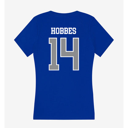 Seton Hall - NCAA Softball : Caroline Hobbes - Women's V-Neck T-Shirt-1