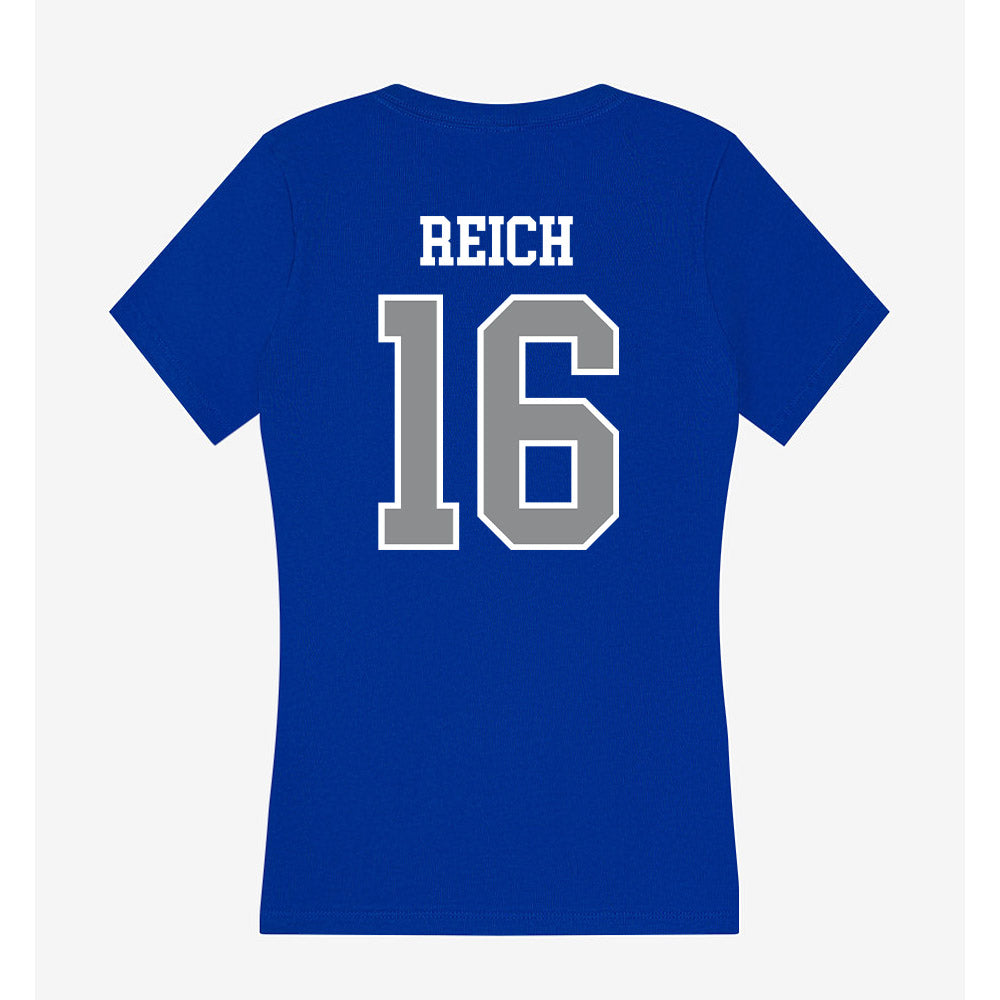 Seton Hall - NCAA Baseball : Ryan Reich - Women's V-Neck T-Shirt-1