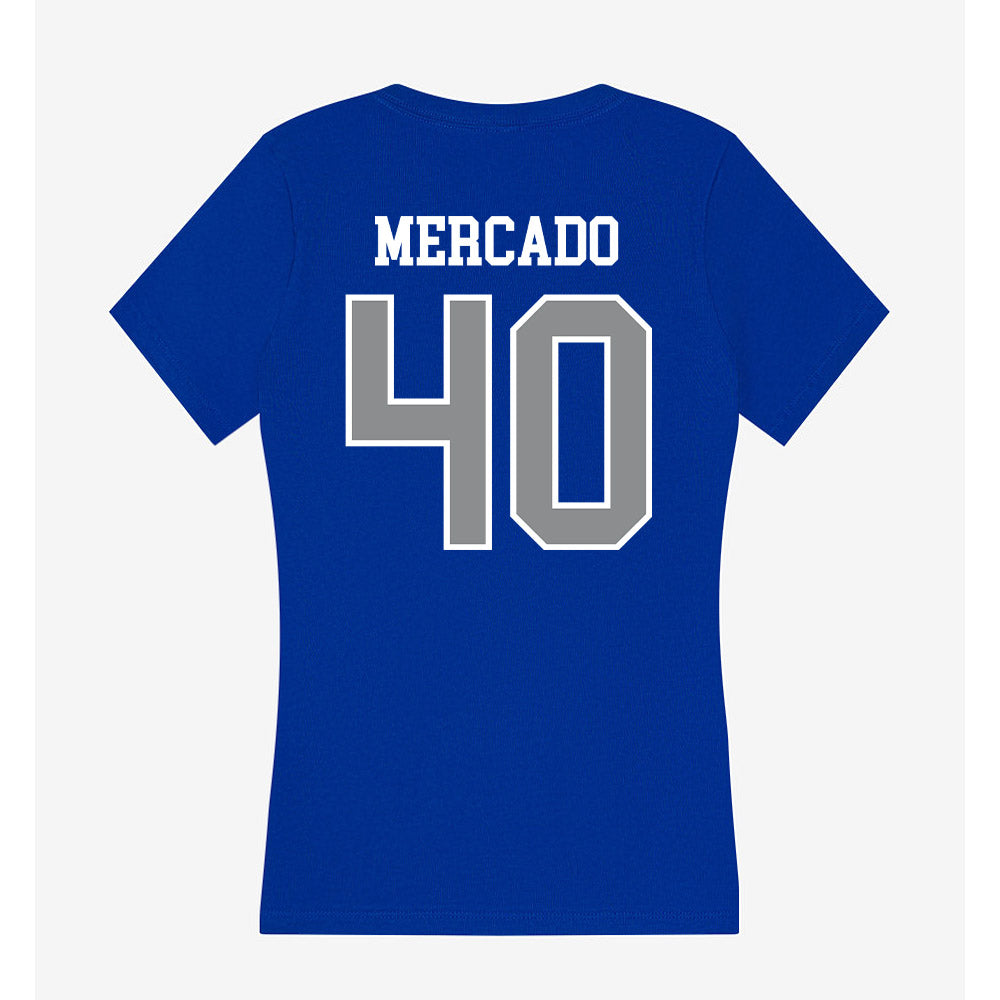 Seton Hall - NCAA Softball : Gabby Mercado - Women's V-Neck T-Shirt-1