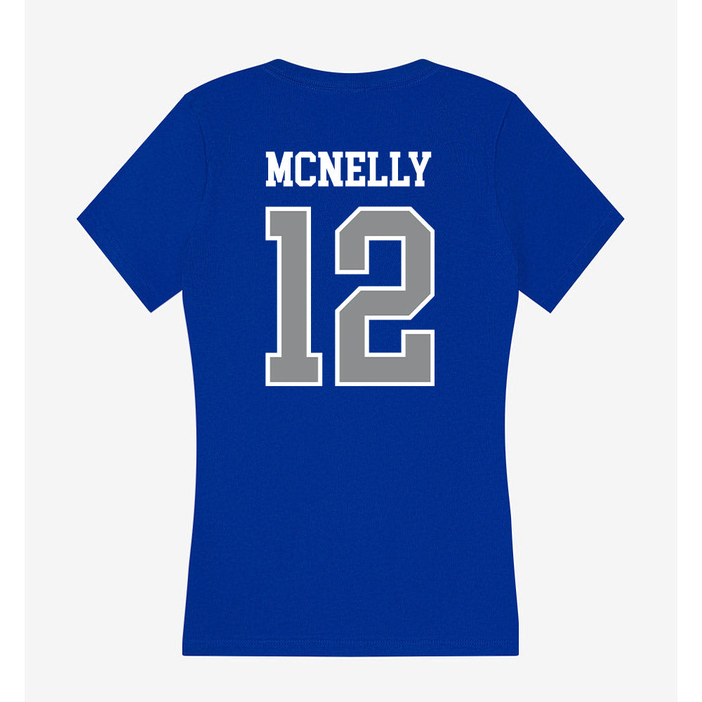 Seton Hall - NCAA Baseball : Mark McNelly - Women's V-Neck T-Shirt-1