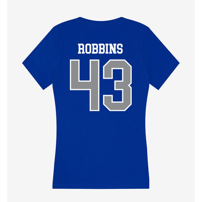 Seton Hall - NCAA Baseball : Aiden Robbins - Women's V-Neck T-Shirt-1