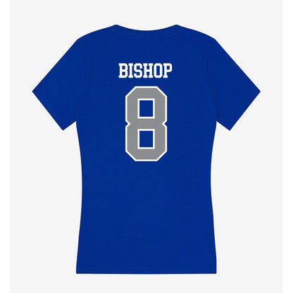 Seton Hall - NCAA Women's Basketball : Zahara Bishop - Women's V-Neck T-Shirt-1