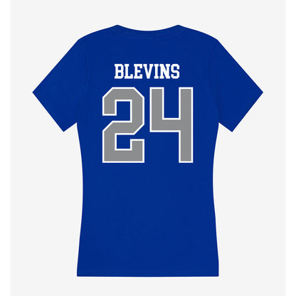 Seton Hall - NCAA Softball : Jenna Blevins - Women's V-Neck T-Shirt-1