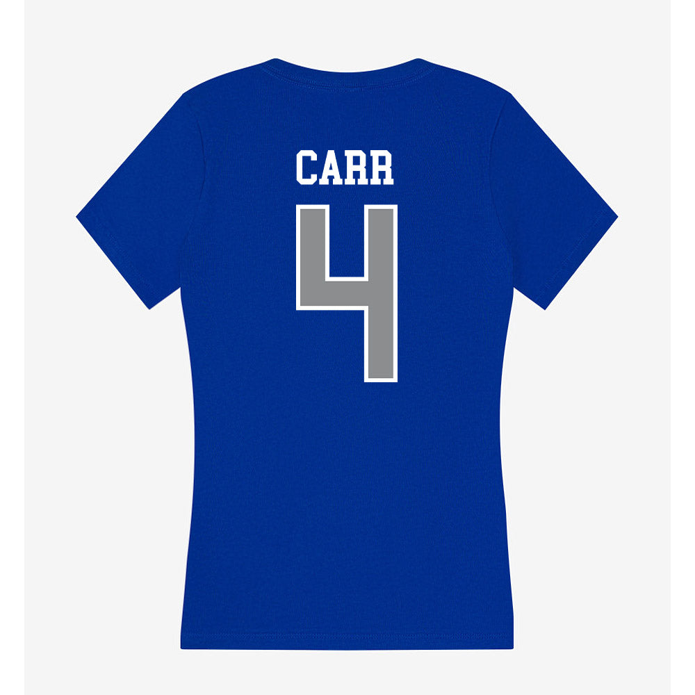 Seton Hall - NCAA Softball : Kelsey Carr - Women's V-Neck T-Shirt-1