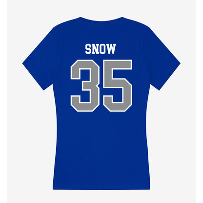 Seton Hall - NCAA Women's Basketball : Jada. Snow - Women's V-Neck T-Shirt-1
