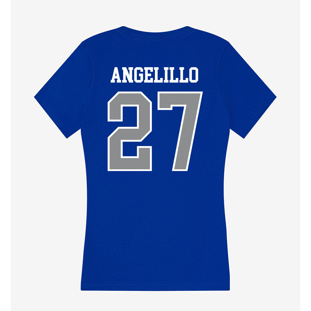 Seton Hall - NCAA Women's Soccer : Gianna Angelillo - Women's V-Neck T-Shirt-1