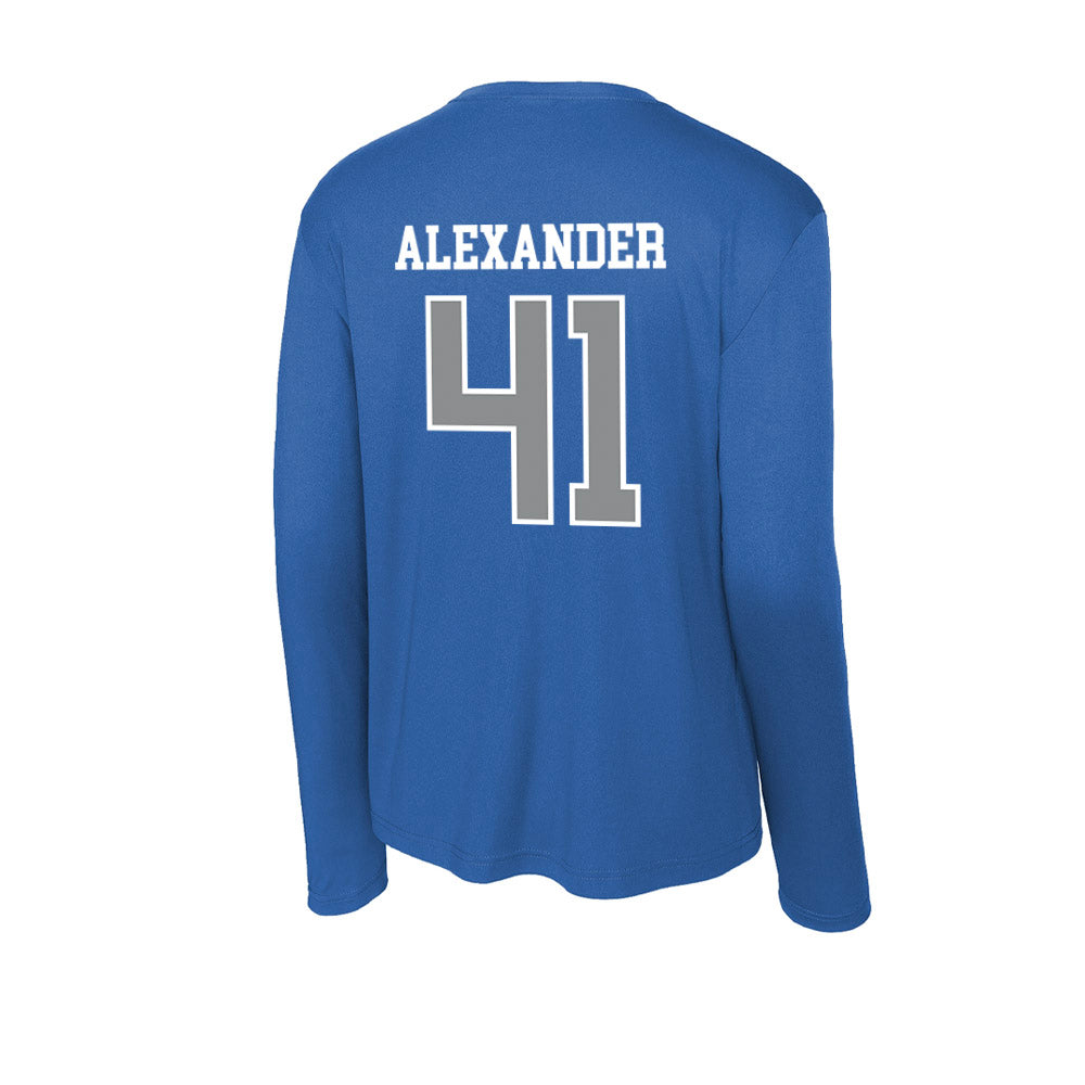 Seton Hall - NCAA Softball : Hannah Alexander - Activewear Long Sleeve T-Shirt-1