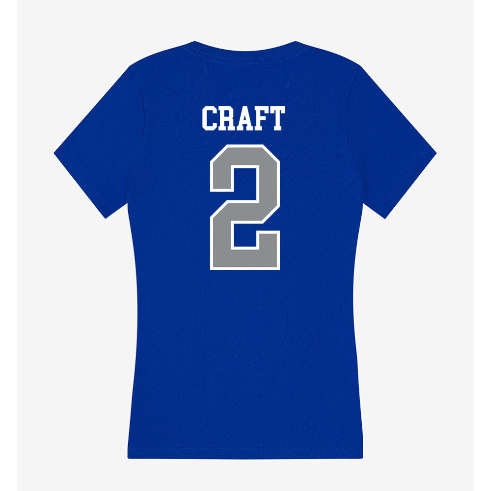 Seton Hall - NCAA Women's Basketball : Ja'Kahla Craft - Women's V-Neck T-Shirt-1