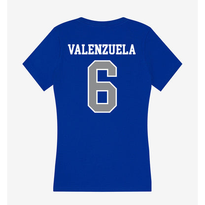Seton Hall - NCAA Women's Basketball : Mariana Valenzuela - Women's V-Neck T-Shirt-1