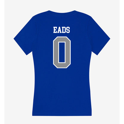 Seton Hall - NCAA Women's Basketball : Jada Eads - Women's V-Neck T-Shirt-1