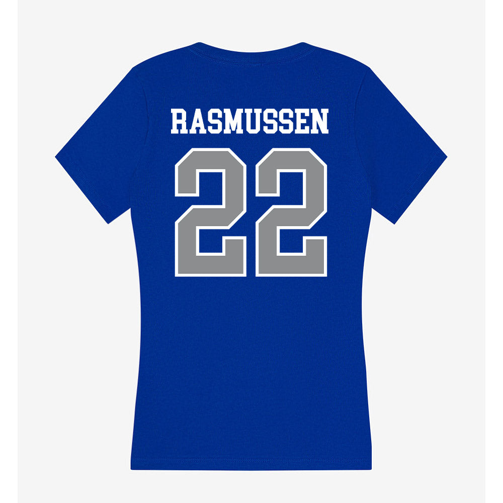 Seton Hall - NCAA Women's Volleyball : Alex Rasmussen - Women's V-Neck T-Shirt-1