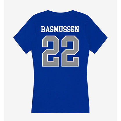 Seton Hall - NCAA Women's Volleyball : Alex Rasmussen - Women's V-Neck T-Shirt-1