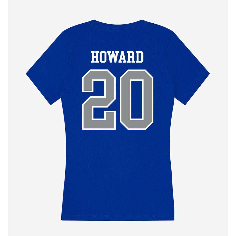 Seton Hall - NCAA Softball : Erin Howard - Women's V-Neck T-Shirt-1