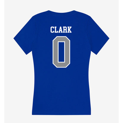 Seton Hall - NCAA Men's Basketball : Adam Clark - Women's V-Neck T-Shirt-1