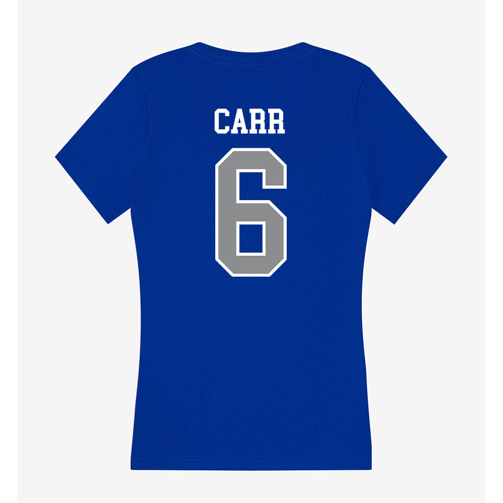 Seton Hall - NCAA Women's Volleyball : Rowan Carr - Women's V-Neck T-Shirt-1