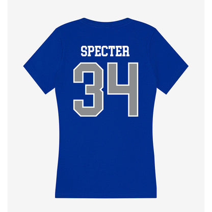 Seton Hall - NCAA Baseball : Jesse Specter - Women's V-Neck T-Shirt-1