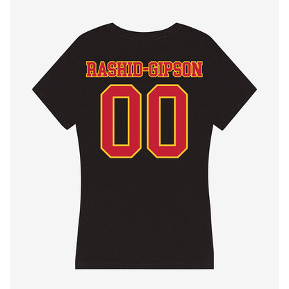 Ferris State - STUNT : Brea Rashid-Gipson - Women's V-Neck T-Shirt-1