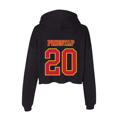 Ferris State - STUNT : Julia Priestap - Women's Crop Fleece Hoodie-1