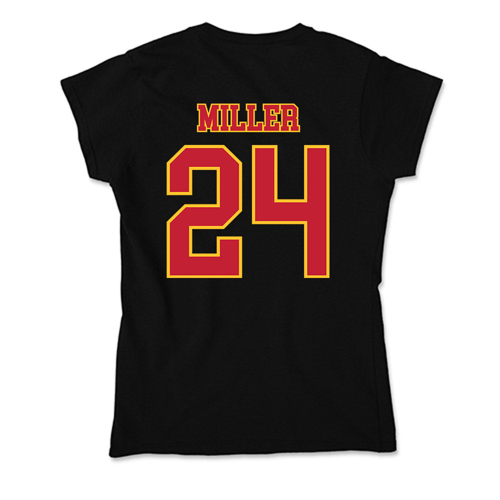 Ferris State - NCAA Softball : Braleigh Miller - Soft Style Women’s T-Shirt-1