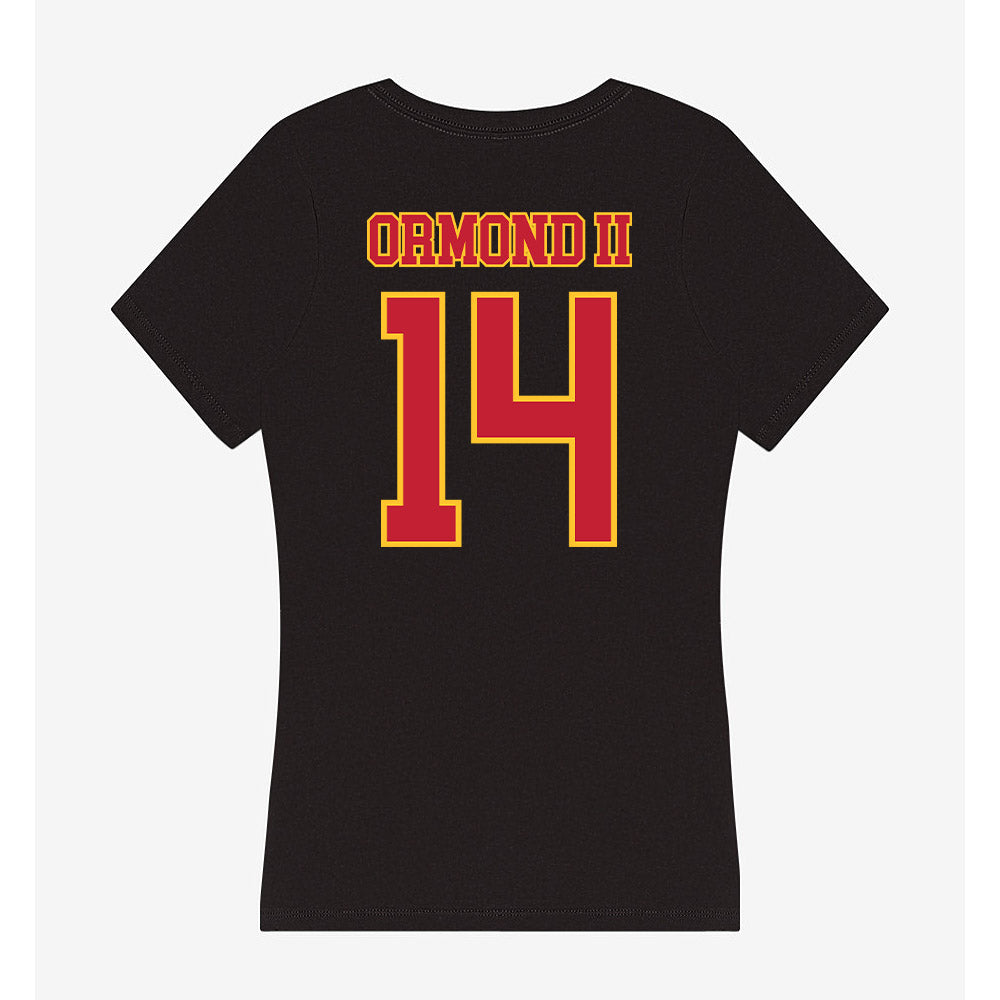Ferris State - NCAA Football : Timothy Ormond II - Women's V-Neck T-Shirt-1