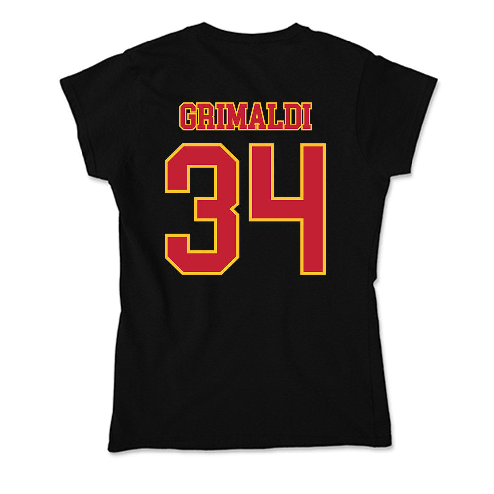 Ferris State - NCAA Men's Ice Hockey : Nick Grimaldi - Soft Style Women’s T-Shirt-1