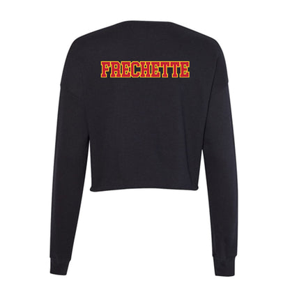 Ferris State - STUNT : Madeleine Frechette - Women's Cropped Crew Fleece-1
