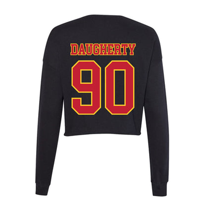Ferris State - NCAA Football : Royce Daugherty - Women's Cropped Crew Fleece-1