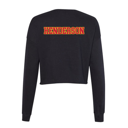 Ferris State - NCAA Cheerleading : Alana Henderson - Women's Cropped Crew Fleece-1