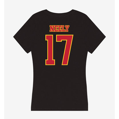 Ferris State - NCAA Football : Dakari Neely - Women's V-Neck T-Shirt-1