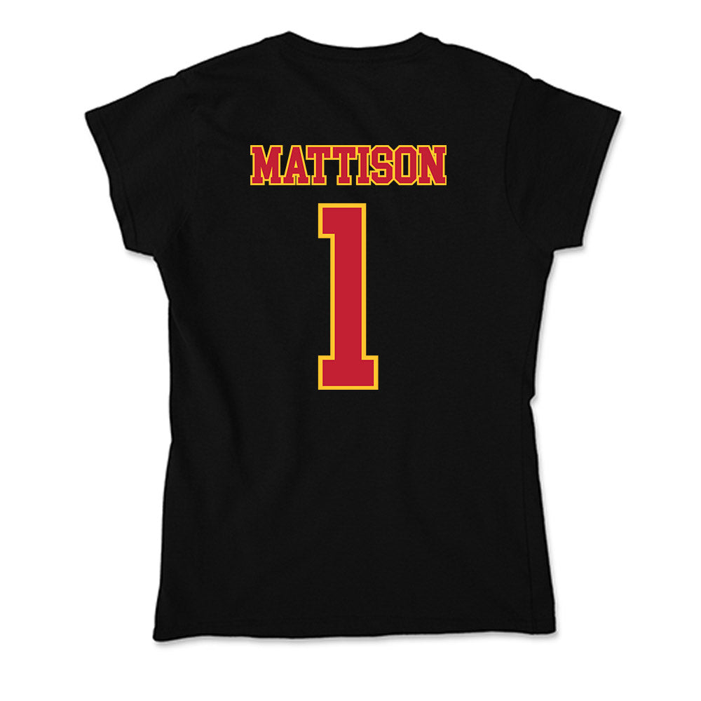 Ferris State - NCAA Football : Gyasi Mattison - Soft Style Women’s T-Shirt-1
