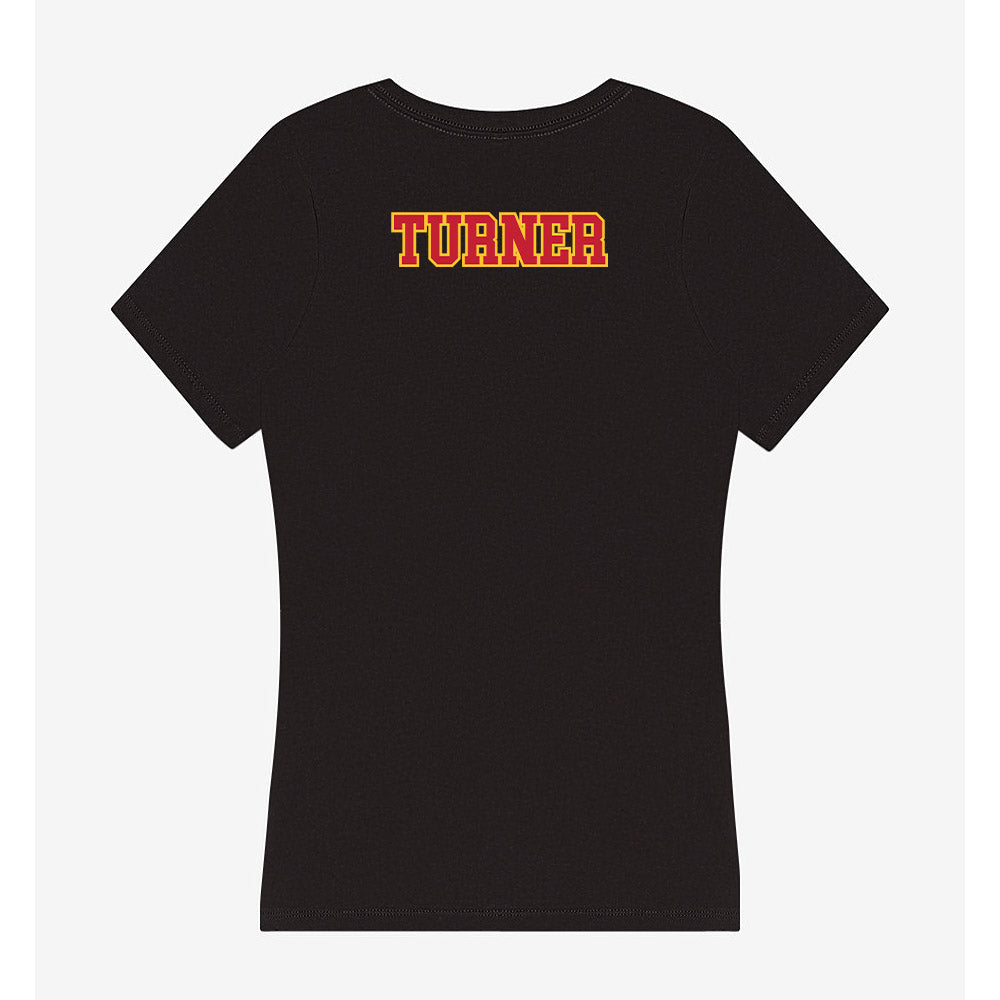 Ferris State - STUNT : Savanna Turner - Women's V-Neck T-Shirt-1