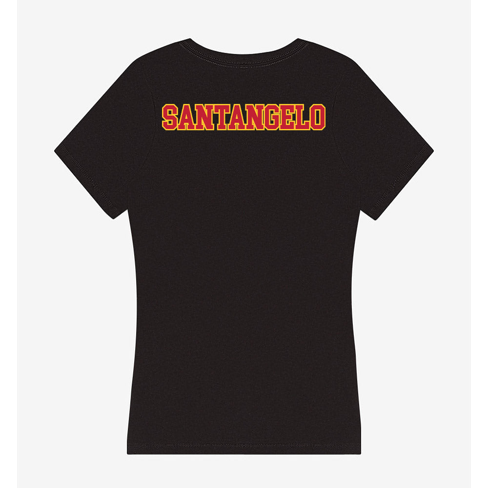 Ferris State - NCAA Men's Tennis : Alessandro santangelo - Women's V-Neck T-Shirt-1