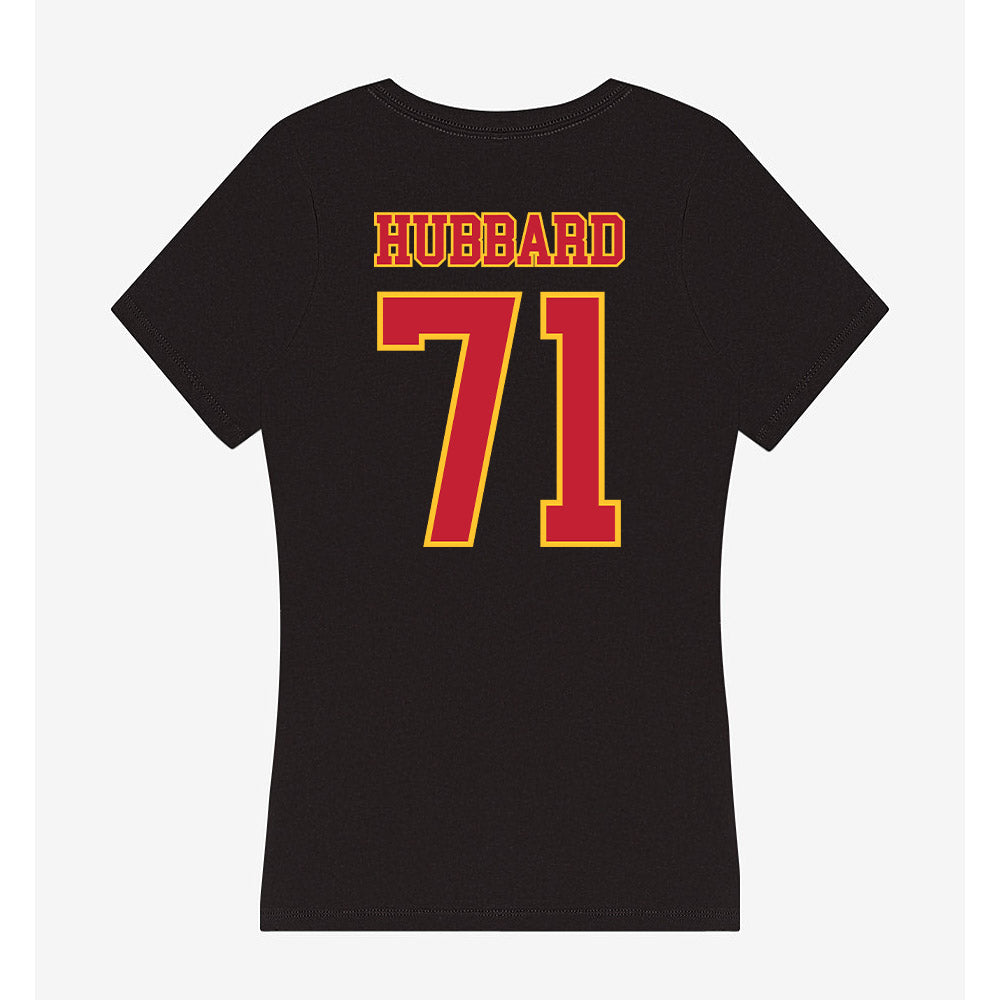 Ferris State - NCAA Football : Bubba Hubbard - Women's V-Neck T-Shirt-1