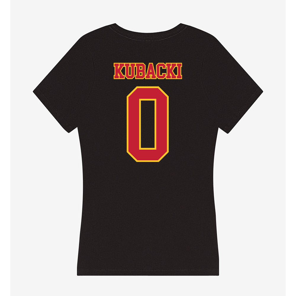 Ferris State - NCAA Women's Soccer : Lauren Kubacki - Women's V-Neck T-Shirt-1